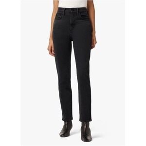 NWOT Joe's Raine High Rise Slim Straight Leg Jeans Women's Black SZ 27